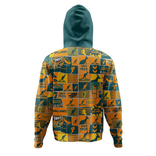 Wallabies Sport Hoodie - Team Of Us Die Hard Fan Supporters Comic Style Wallabies Sport Hoodie - Team Of Us Die Hard Fan Supporters Comic Style
