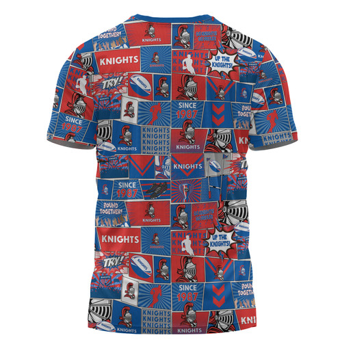 Newcastle Knights Sport T-Shirt - Team Of Us Die Hard Fan Supporters Comic Style Newcastle Knights Sport T-Shirt - Team Of Us Die Hard Fan Supporters Comic Style