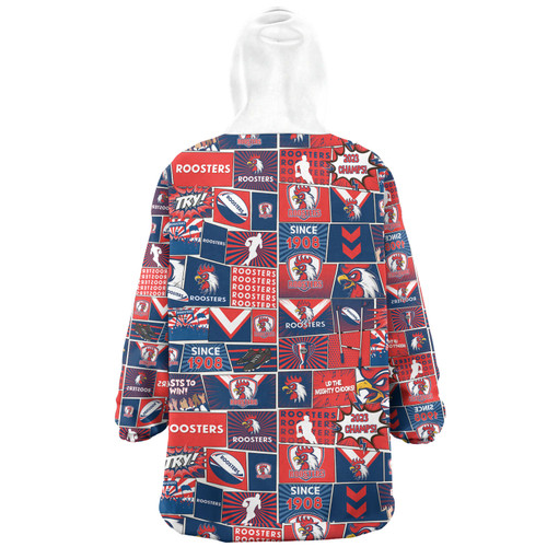 Sydney Roosters Snug Hoodie - Team Of Us Die Hard Fan Supporters Comic Style Sydney Roosters Snug Hoodie - Team Of Us Die Hard Fan Supporters Comic Style