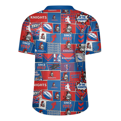 Newcastle Knights Jersey - Team Of Us Die Hard Fan Supporters Comic Style Newcastle Knights Jersey - Team Of Us Die Hard Fan Supporters Comic Style