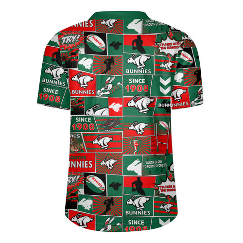 South Sydney Rabbitohs Rugby Jersey - Team Of Us Die Hard Fan Supporters Comic Style
