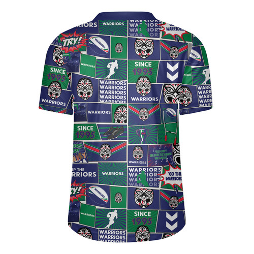 New Zealand Warriors Rugby Jersey - Team Of Us Die Hard Fan Supporters Comic Style New Zealand Warriors Rugby Jersey - Team Of Us Die Hard Fan Supporters Comic Style
