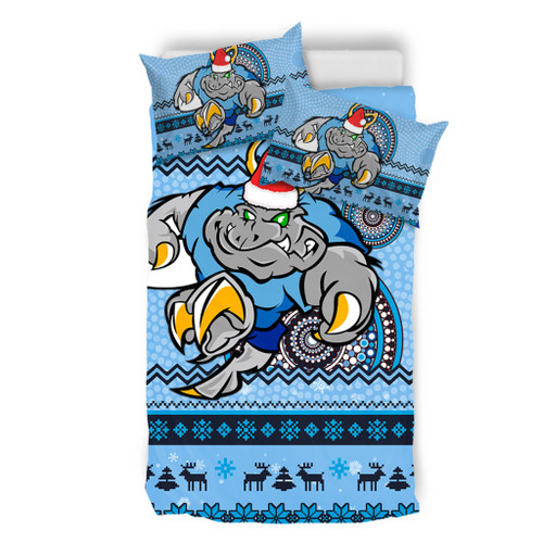 New South Wales Bedding Set - Australia Ugly Xmas With Aboriginal Patterns For Die Hard Fans New South Wales Bedding Set - Australia Ugly Xmas With Aboriginal Patterns For Die Hard Fans