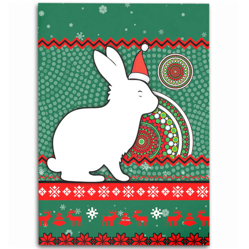 South Sydney Rabbitohs Area Rug - Australia Ugly Xmas With Aboriginal Patterns For Die Hard Fans South Sydney Rabbitohs Area Rug - Australia Ugly Xmas With Aboriginal Patterns For Die Hard Fans