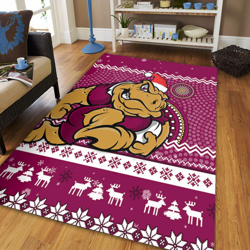 Queensland Area Rug - Australia Ugly Xmas With Aboriginal Patterns For Die Hard Fans Queensland Area Rug - Australia Ugly Xmas With Aboriginal Patterns For Die Hard Fans