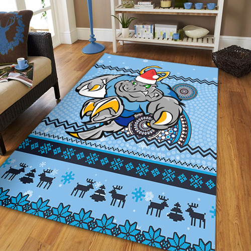 New South Wales Area Rug - Australia Ugly Xmas With Aboriginal Patterns For Die Hard Fans New South Wales Area Rug - Australia Ugly Xmas With Aboriginal Patterns For Die Hard Fans
