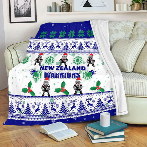 New Zealand Warriors Christmas Blanket - New Zealand Warriors Special Ugly Christmas Blanket New Zealand Warriors Christmas Blanket - New Zealand Warriors Special Ugly Christmas Blanket