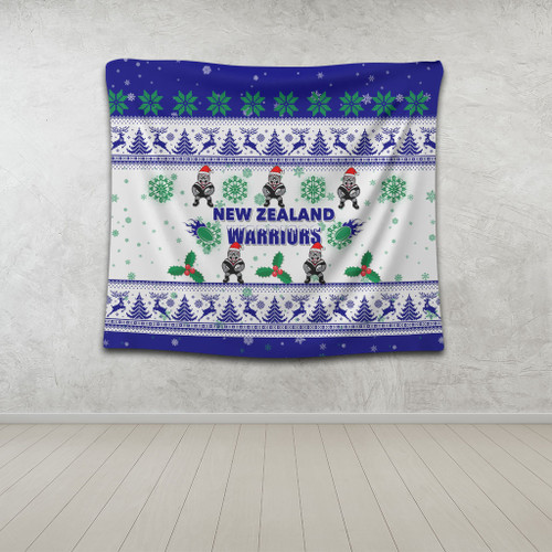 New Zealand Warriors Christmas Tapestry - New Zealand Warriors Special Ugly Christmas Tapestry New Zealand Warriors Christmas Tapestry - New Zealand Warriors Special Ugly Christmas Tapestry
