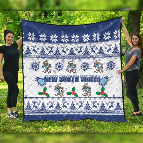 New South Wales Christmas Quilt - New South Wales Special Ugly Christmas Quilt New South Wales Christmas Quilt - New South Wales Special Ugly Christmas Quilt