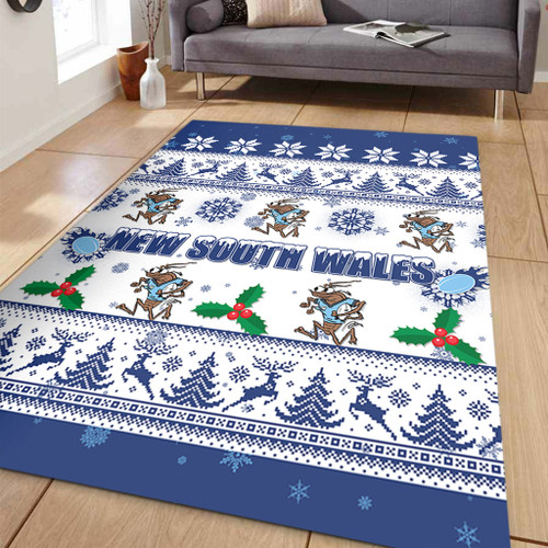 New South Wales Christmas Area Rug - New South Wales Special Ugly Christmas Area Rug New South Wales Christmas Area Rug - New South Wales Special Ugly Christmas Area Rug
