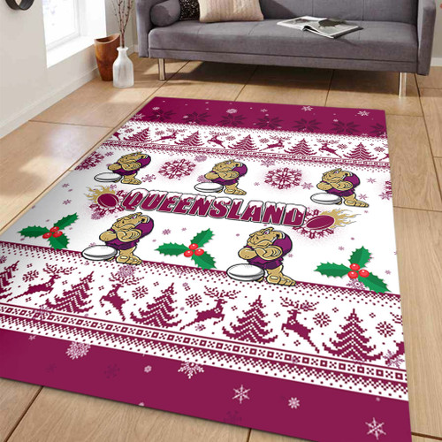 Queensland Christmas Area Rug - Queensland Special Ugly Christmas Area Rug Queensland Christmas Area Rug - Queensland Special Ugly Christmas Area Rug
