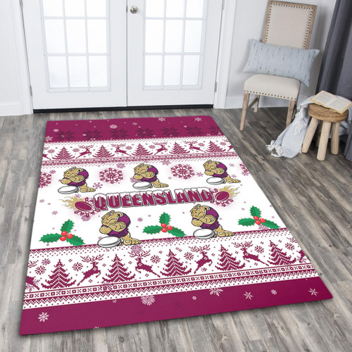 Queensland Christmas Area Rug - Queensland Special Ugly Christmas Area Rug Queensland Christmas Area Rug - Queensland Special Ugly Christmas Area Rug