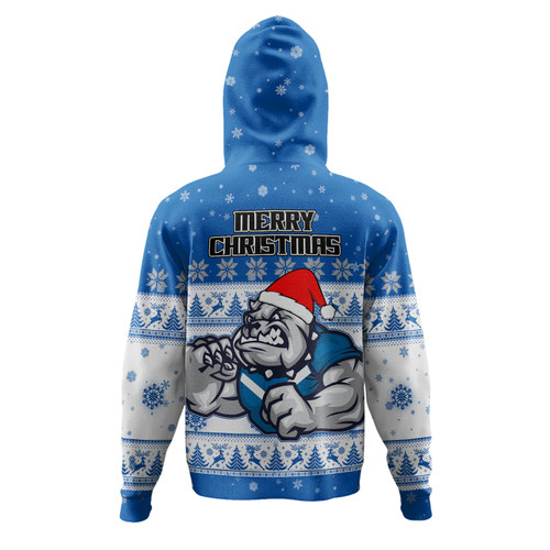 Canterbury-Bankstown Bulldogs Christmas Custom Hoodie - Special Ugly Christmas Hoodie