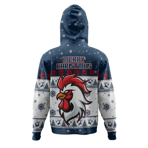 Sydney Roosters Christmas Custom Hoodie - Special Ugly Christmas Hoodie