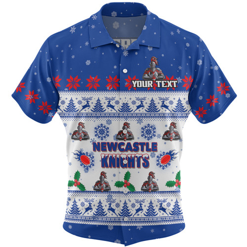 Newcastle Knights Christmas Custom Hawaiian Shirt - Special Ugly Christmas Hawaiian Shirt Newcastle Knights Christmas Custom Hawaiian Shirt - Special Ugly Christmas Hawaiian Shirt