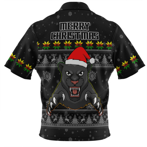 Penrith Panthers Christmas Custom Hawaiian Shirt - Special Ugly Christmas Hawaiian Shirt Penrith Panthers Christmas Custom Hawaiian Shirt - Special Ugly Christmas Hawaiian Shirt