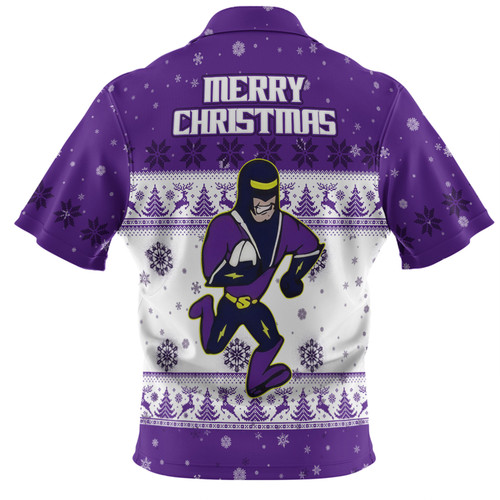 Melbourne Storm Christmas Custom Hawaiian Shirt - Special Ugly Christmas Hawaiian Shirt Melbourne Storm Christmas Custom Hawaiian Shirt - Special Ugly Christmas Hawaiian Shirt
