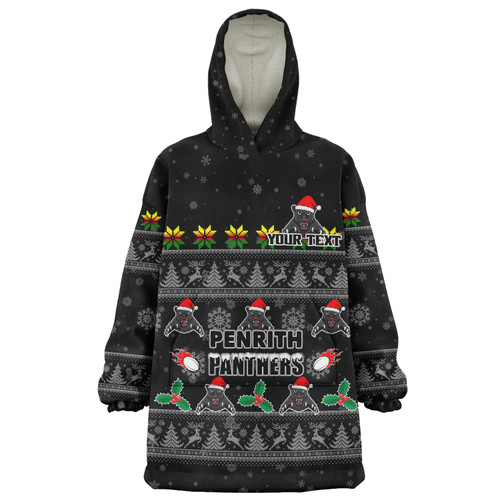 Penrith Panthers Christmas Custom Snug Hoodie - Special Ugly Christmas Snug Hoodie Penrith Panthers Christmas Custom Snug Hoodie - Special Ugly Christmas Snug Hoodie