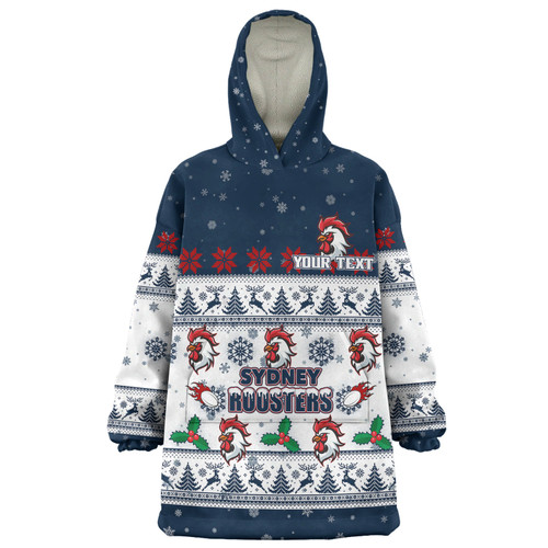 Sydney Roosters Christmas Custom Snug Hoodie - Special Ugly Christmas Snug Hoodie Sydney Roosters Christmas Custom Snug Hoodie - Special Ugly Christmas Snug Hoodie