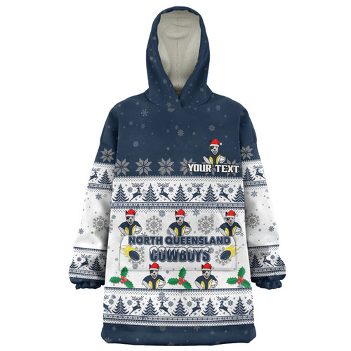 North Queensland Cowboys Christmas Custom Snug Hoodie - Special Ugly Christmas Snug Hoodie North Queensland Cowboys Christmas Custom Snug Hoodie - Special Ugly Christmas Snug Hoodie