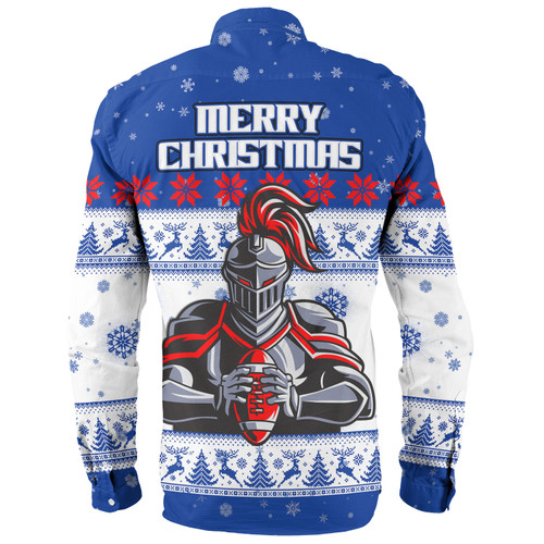 Newcastle Knights Christmas Custom Long Sleeve Shirt - Special Ugly Christmas Long Sleeve Shirt Newcastle Knights Christmas Custom Long Sleeve Shirt - Special Ugly Christmas Long Sleeve Shirt