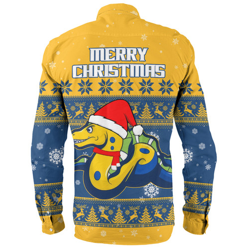 Parramatta Eels Christmas Custom Long Sleeve Shirt - Special Ugly Christmas Long Sleeve Shirt Parramatta Eels Christmas Custom Long Sleeve Shirt - Special Ugly Christmas Long Sleeve Shirt
