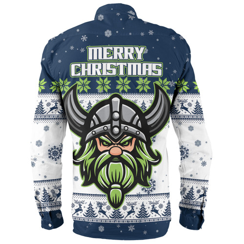 Canberra Raiders Christmas Custom Long Sleeve Shirt - Special Ugly Christmas Long Sleeve Shirt Canberra Raiders Christmas Custom Long Sleeve Shirt - Special Ugly Christmas Long Sleeve Shirt