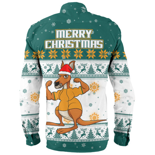 Australia Wallabies Christmas Custom Long Sleeve Shirt - Special Ugly Christmas Long Sleeve Shirt Australia Wallabies Christmas Custom Long Sleeve Shirt - Special Ugly Christmas Long Sleeve Shirt