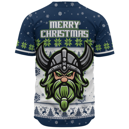 Canberra Raiders Christmas Custom Baseball Shirt - Special Ugly Christmas Baseball Shirt Canberra Raiders Christmas Custom Baseball Shirt - Special Ugly Christmas Baseball Shirt