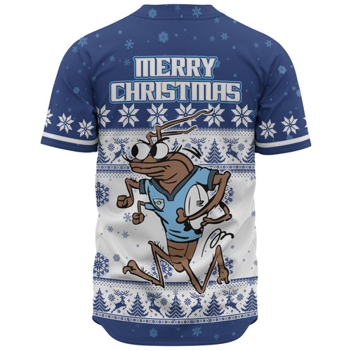 New South Wales Cockroaches Christmas Custom Baseball Shirt - Special Ugly Christmas Baseball Shirt New South Wales Cockroaches Christmas Custom Baseball Shirt - Special Ugly Christmas Baseball Shirt