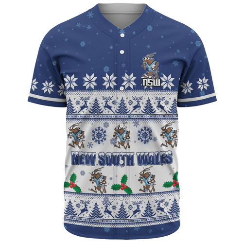 New South Wales Cockroaches Christmas Custom Baseball Shirt - Special Ugly Christmas Baseball Shirt