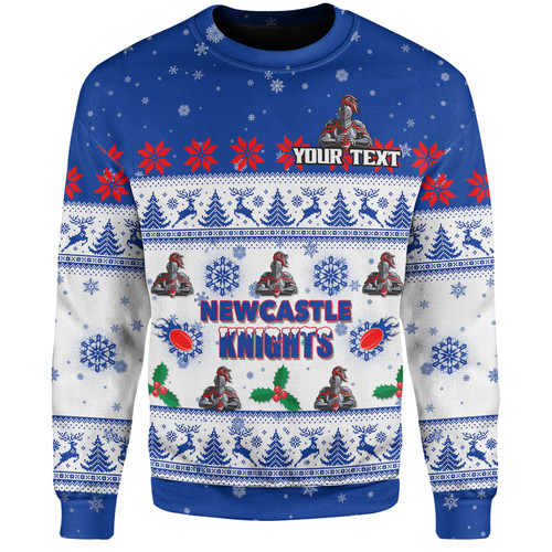 Newcastle Knights Christmas Custom Sweatshirt - Special Ugly Christmas Sweatshirt Newcastle Knights Christmas Custom Sweatshirt - Special Ugly Christmas Sweatshirt