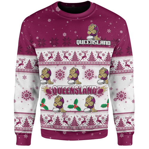 Queensland Cane Toads Christmas Custom Sweatshirt - Special Ugly Christmas Sweatshirt