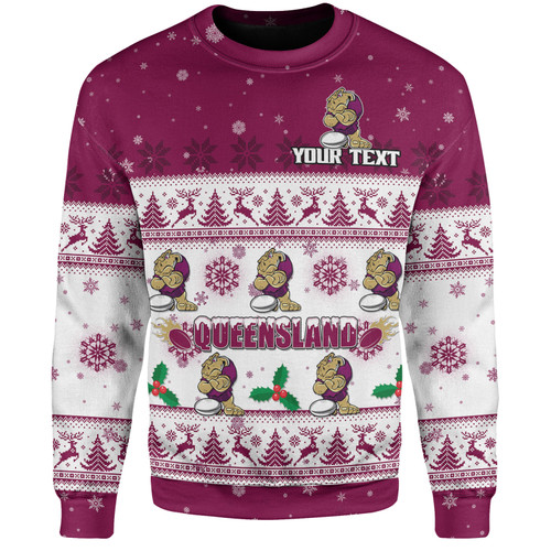 Queensland Cane Toads Christmas Custom Sweatshirt - Special Ugly Christmas Sweatshirt Queensland Cane Toads Christmas Custom Sweatshirt - Special Ugly Christmas Sweatshirt
