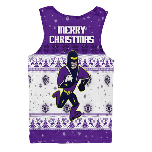 Melbourne Storm Christmas Custom Men Singlet - Special Ugly Christmas Men Singlet Melbourne Storm Christmas Custom Men Singlet - Special Ugly Christmas Men Singlet