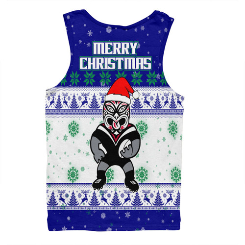 New Zealand Warriors Christmas Custom Men Singlet - Special Ugly Christmas Men Singlet New Zealand Warriors Christmas Custom Men Singlet - Special Ugly Christmas Men Singlet