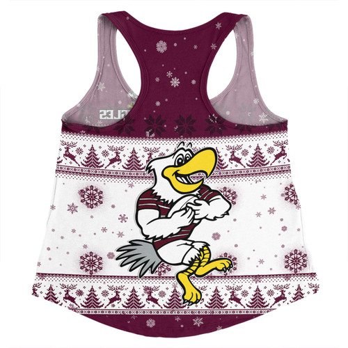 Manly Warringah Sea Eagles Christmas Custom Women Racerback Singlet - Special Ugly Christmas Women Racerback Singlet Manly Warringah Sea Eagles Christmas Custom Women Racerback Singlet - Special Ugly Christmas Women Racerback Singlet