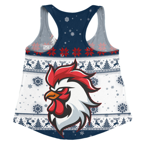 Sydney Roosters Christmas Custom Women Racerback Singlet - Special Ugly Christmas Women Racerback Singlet Sydney Roosters Christmas Custom Women Racerback Singlet - Special Ugly Christmas Women Racerback Singlet