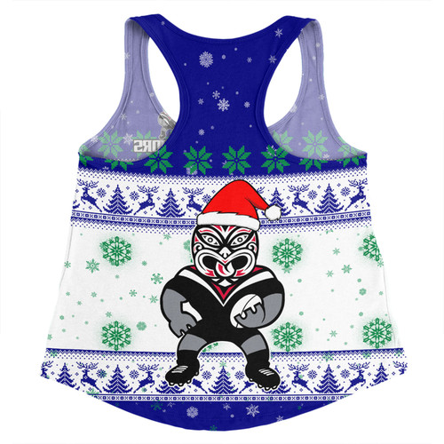 New Zealand Warriors Christmas Custom Women Racerback Singlet - Special Ugly Christmas Women Racerback Singlet New Zealand Warriors Christmas Custom Women Racerback Singlet - Special Ugly Christmas Women Racerback Singlet