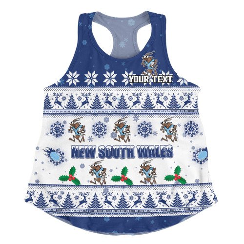 New South Wales Cockroaches Christmas Custom Women Racerback Singlet - Special Ugly Christmas Women Racerback Singlet New South Wales Cockroaches Christmas Custom Women Racerback Singlet - Special Ugly Christmas Women Racerback Singlet