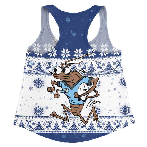 New South Wales Cockroaches Christmas Custom Women Racerback Singlet - Special Ugly Christmas Women Racerback Singlet New South Wales Cockroaches Christmas Custom Women Racerback Singlet - Special Ugly Christmas Women Racerback Singlet