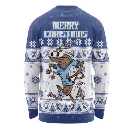 New South Wales Cockroaches Christmas Custom Long Sleeve T-shirt - Special Ugly Christmas Long Sleeve T-shirt New South Wales Cockroaches Christmas Custom Long Sleeve T-shirt - Special Ugly Christmas Long Sleeve T-shirt
