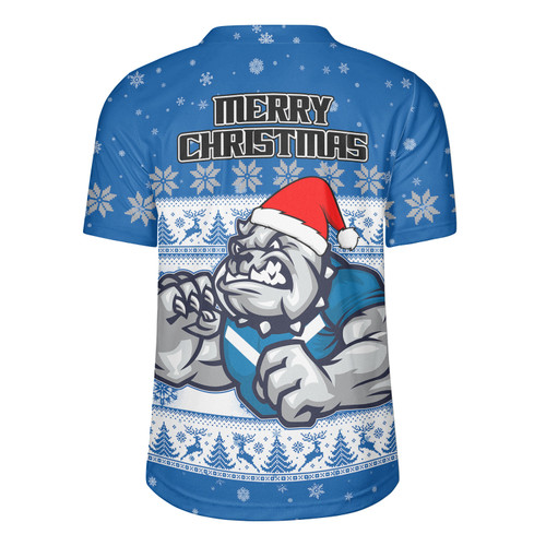 Canterbury-Bankstown Bulldogs Christmas Custom Rugby Jersey - Special Ugly Christmas Rugby Jersey Canterbury-Bankstown Bulldogs Christmas Custom Rugby Jersey - Special Ugly Christmas Rugby Jersey