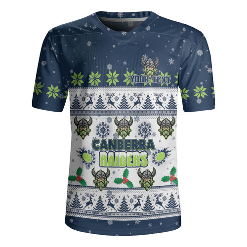 Canberra Raiders Christmas Custom Rugby Jersey - Special Ugly Christmas Rugby Jersey Canberra Raiders Christmas Custom Rugby Jersey - Special Ugly Christmas Rugby Jersey
