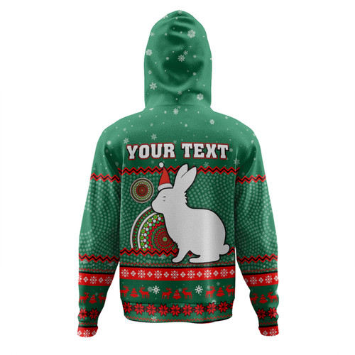 South Sydney Rabbitohs Custom Hoodie - Ugly Xmas And Aboriginal Patterns For Die Hard Fan Hoodie South Sydney Rabbitohs Custom Hoodie - Ugly Xmas And Aboriginal Patterns For Die Hard Fan Hoodie