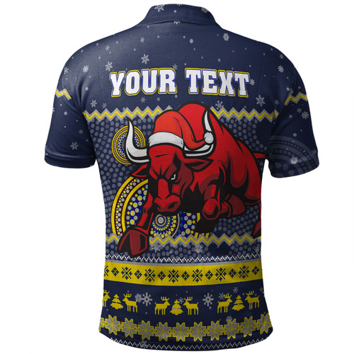 North Queensland Cowboys Christmas Custom Polo Shirt - Ugly Xmas And Aboriginal Patterns For Die Hard Fan Polo Shirt North Queensland Cowboys Christmas Custom Polo Shirt - Ugly Xmas And Aboriginal Patterns For Die Hard Fan Polo Shirt