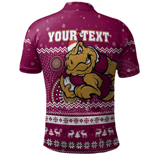 Queensland Cane Toads Christmas Custom Polo Shirt - Ugly Xmas And Aboriginal Patterns For Die Hard Fan Polo Shirt Queensland Cane Toads Christmas Custom Polo Shirt - Ugly Xmas And Aboriginal Patterns For Die Hard Fan Polo Shirt