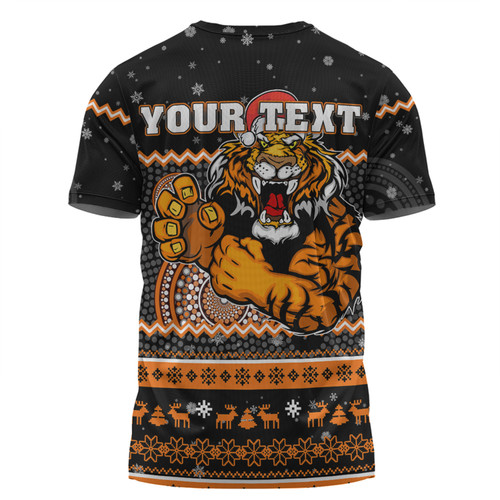 Wests Tigers Christmas Custom T-shirt - Ugly Xmas And Aboriginal Patterns For Die Hard Fan T-shirt Wests Tigers Christmas Custom T-shirt - Ugly Xmas And Aboriginal Patterns For Die Hard Fan T-shirt