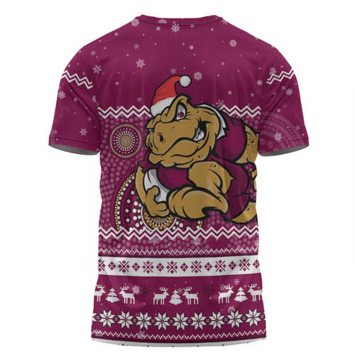 Queensland Cane Toads Christmas Custom T-shirt - Ugly Xmas And Aboriginal Patterns For Die Hard Fan T-shirt Queensland Cane Toads Christmas Custom T-shirt - Ugly Xmas And Aboriginal Patterns For Die Hard Fan T-shirt