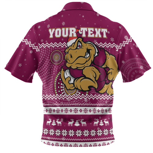 Queensland Cane Toads Christmas Custom Hawaiian Shirt - Ugly Xmas And Aboriginal Patterns For Die Hard Fan Hawaiian Shirt Queensland Cane Toads Christmas Custom Hawaiian Shirt - Ugly Xmas And Aboriginal Patterns For Die Hard Fan Hawaiian Shirt
